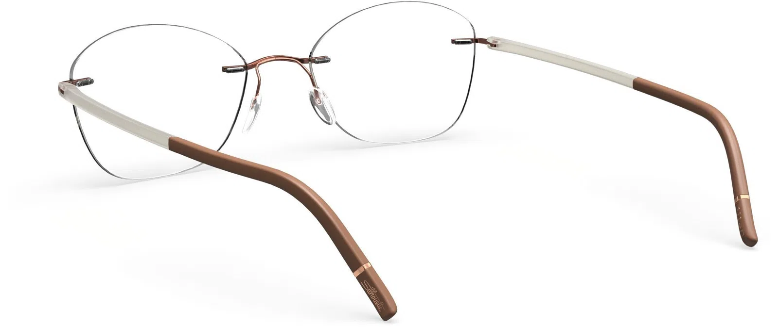 Silhouette The Wave Chassis Rimless 5567 Eyeglasses - view 54